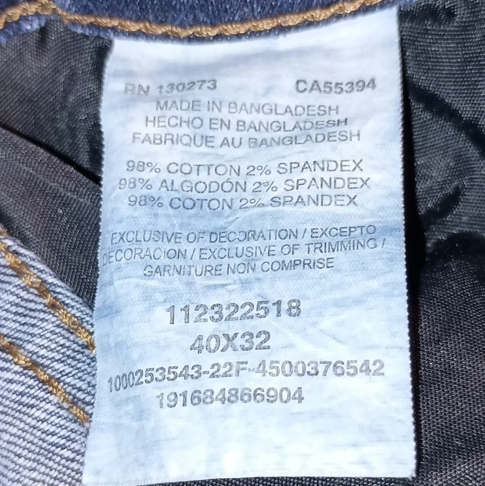 Wrangler Retro Slimboot Leather Patch Men's Jeans 40